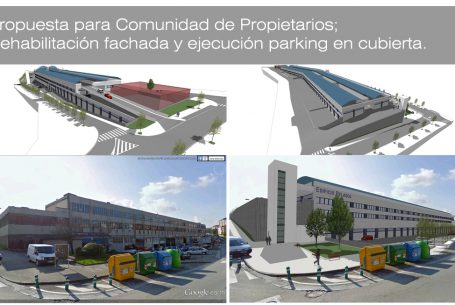 Propuesta para rehabilitación de fachadas en un pabellón de Irún