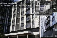 Fachada ventilada y subestructura vivienda en San Sebastián