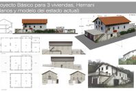 Reforma de caserío para construir 3 viviendas