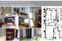 Amueblamiento piso piloto