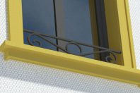 Infografías para presentación de rehabilitación de fachadas